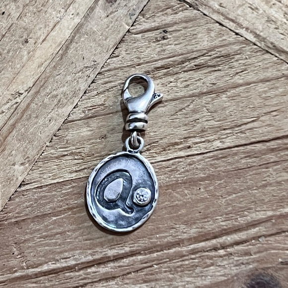 retired Silpada Sterling Silver Brass Charms boy girl dog tree cross U PICK - Picture 8 of 15